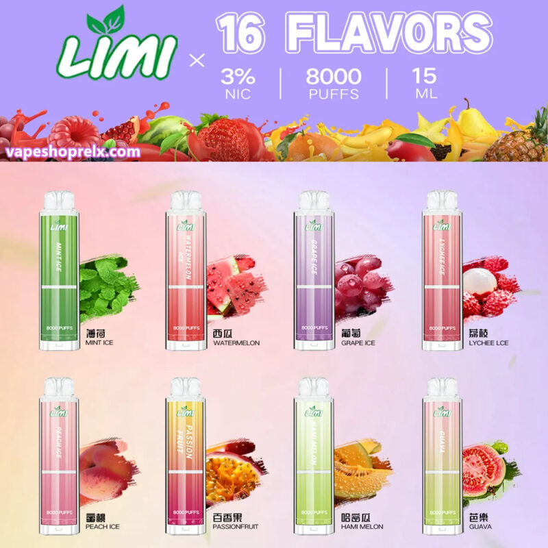 Limi 8000 Puffs