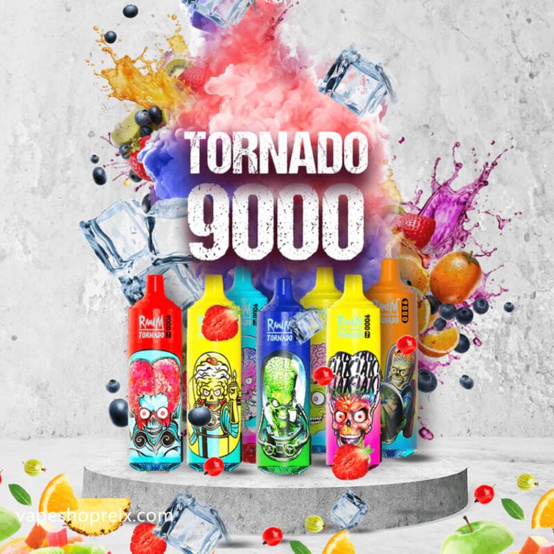 RandM 9000 Puffs